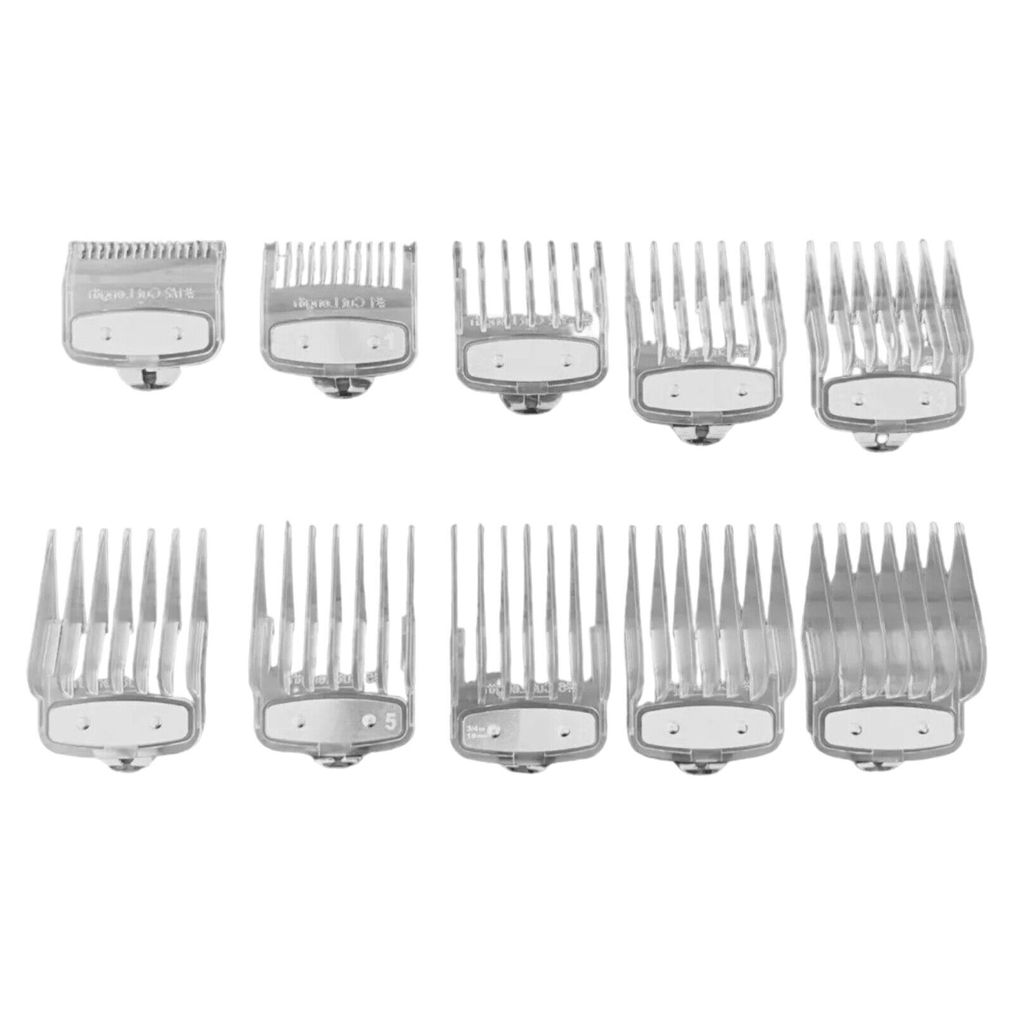 Premium Clipper Guards Guides Fits Wahl Babyliss Pro JRL Gamma+ Stylecraft